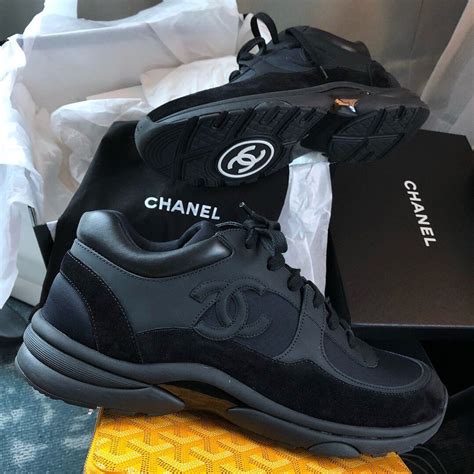 black chanel men shoes|all Black Chanel shoes.